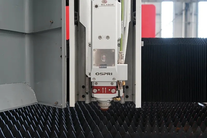 Maquina de corte a laser de fibra de plataforma unica, maquina de corte a laser de metal