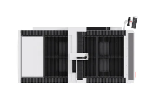 Fibra Combinada Maquina CNC de Corte a Laser para Metal e Nao-Metal