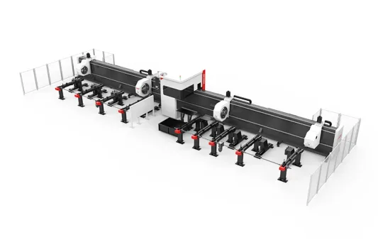 Maquina de corte a laser de tubos para servicos pesados, maquina de corte de tubos a laser