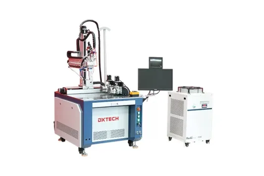 dxtech 1kw-3kw maquina de solda a laser de fibra portatil automatica para metal em brasilia-2