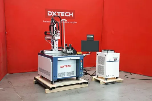dxtech 1kw-3kw maquina de solda a laser de fibra portatil automatica para metal em brasilia-3