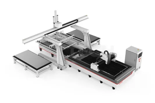 Maquina de corte a laser de fibra com alimentacao automatica de 6000W para venda (3)