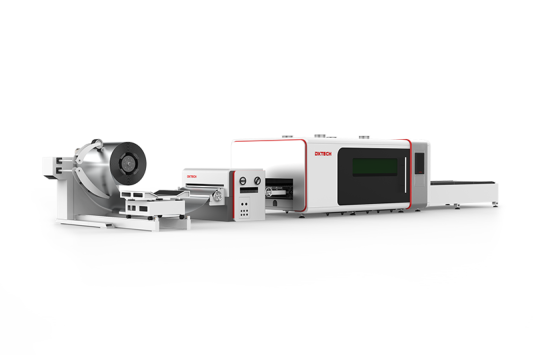 Maquina de Corte a Laser de Fibra Automatica de Bobina DXTECH 3KW