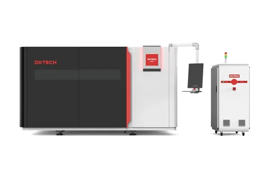 Maquina de corte a laser de carbono de cobertura total DXTECH-2KW (3)