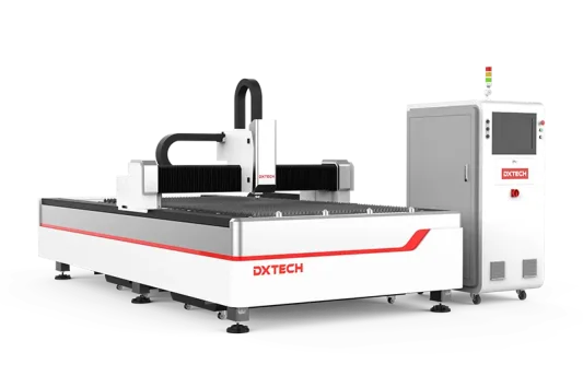 Maquina de corte a laser de chapa metalica aberta DXTECH-FP 3000W economica