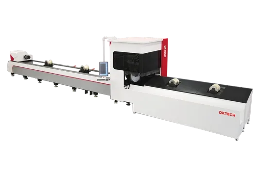 dxtech-maquina de corte a laser de fibra 3D para tubos de metal com chanfro dxtech a venda
