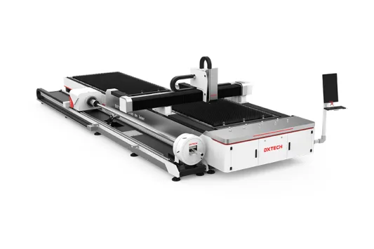 Maquina de corte a laser de placas e tubos, corte a laser