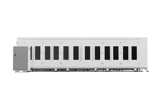Maquina de corte a laser de tubo e placa de metal protetora totalmente fechada de 12000 W, corte a laser