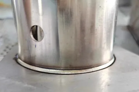 Amostra de maquina de soldagem a laser