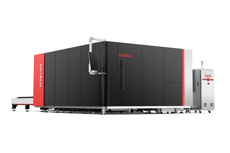 Maquina de Corte a Laser de Fibra de 12000W para Chapas e Tubos SGT