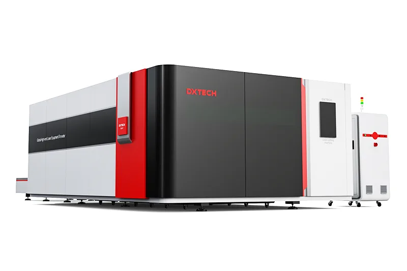 Maquina de corte a laser de fibra de alta potencia totalmente encapsulada modelo DXTECH-SP (2)